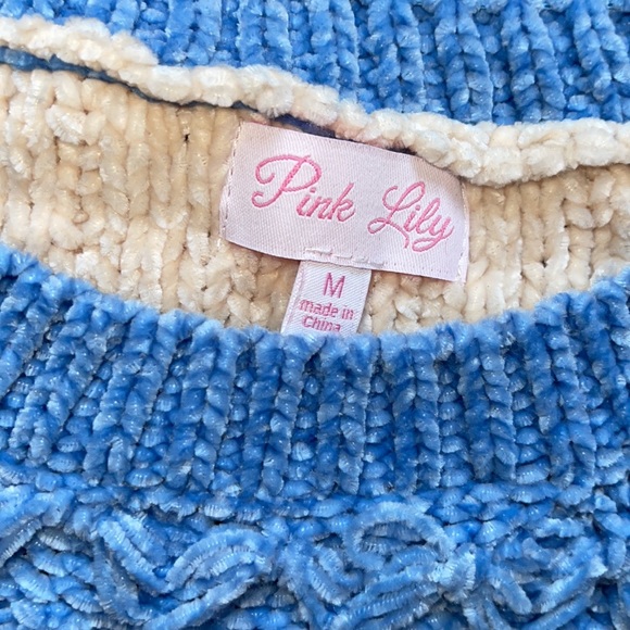 Chenille Knit Sweater 🧶 - Picture 3 of 5